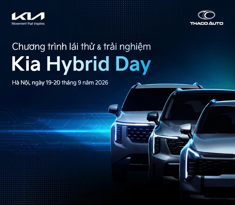 ​​​​​​​Kia Hybrid Day Hà Nội – Trải nghiệm công nghệ Hybrid cao cấp trên các mẫu xe Kia thế hệ mới